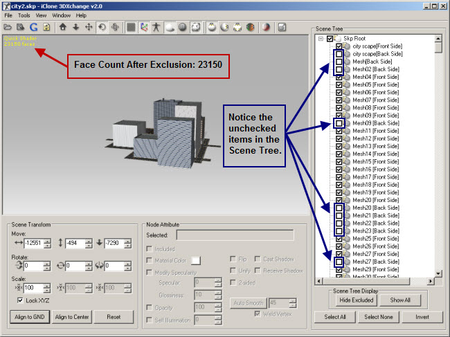 After Face Exlusion